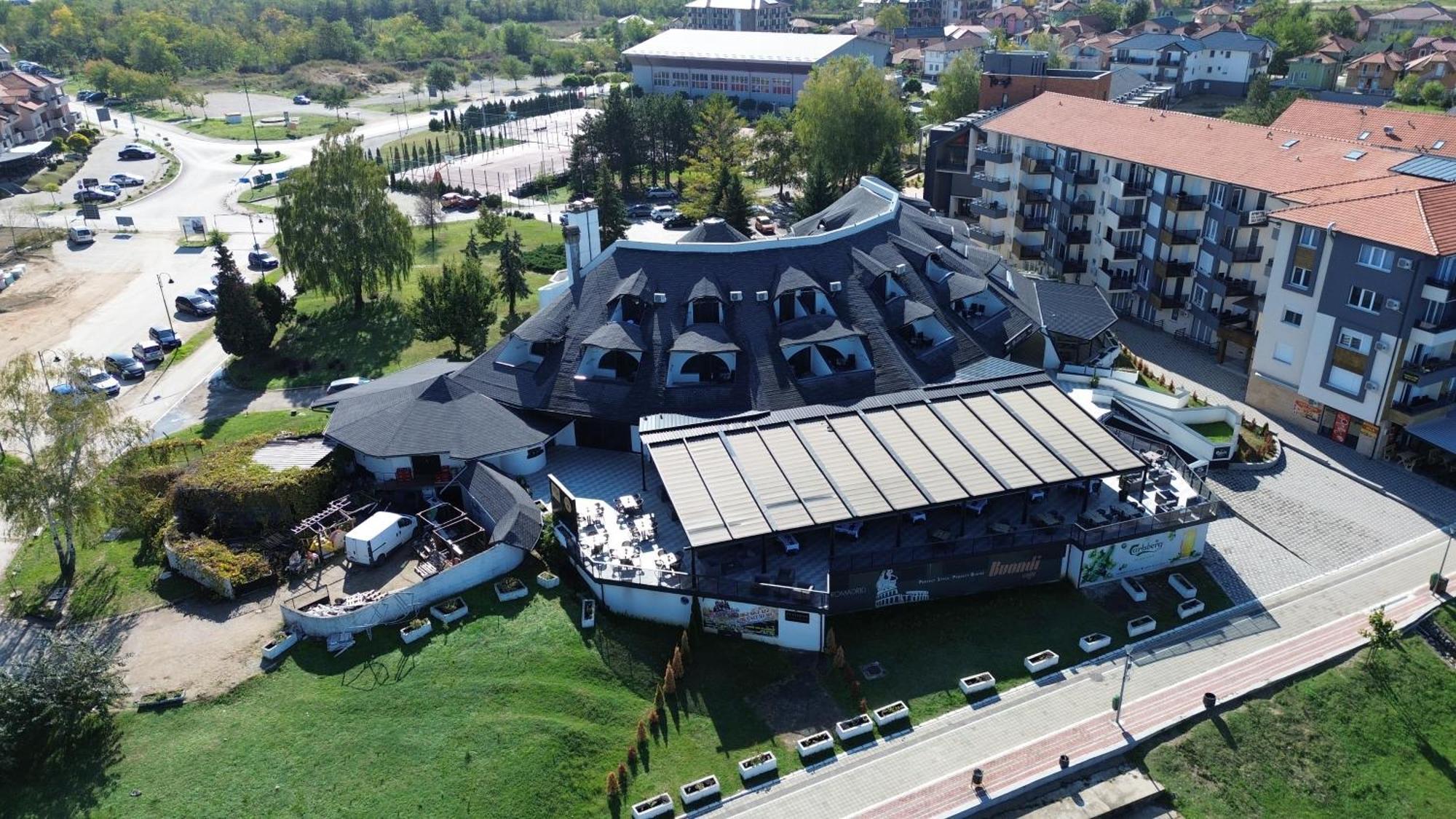 ホテル Prenociste Srebrno Jezero Veliko Gradište エクステリア 写真